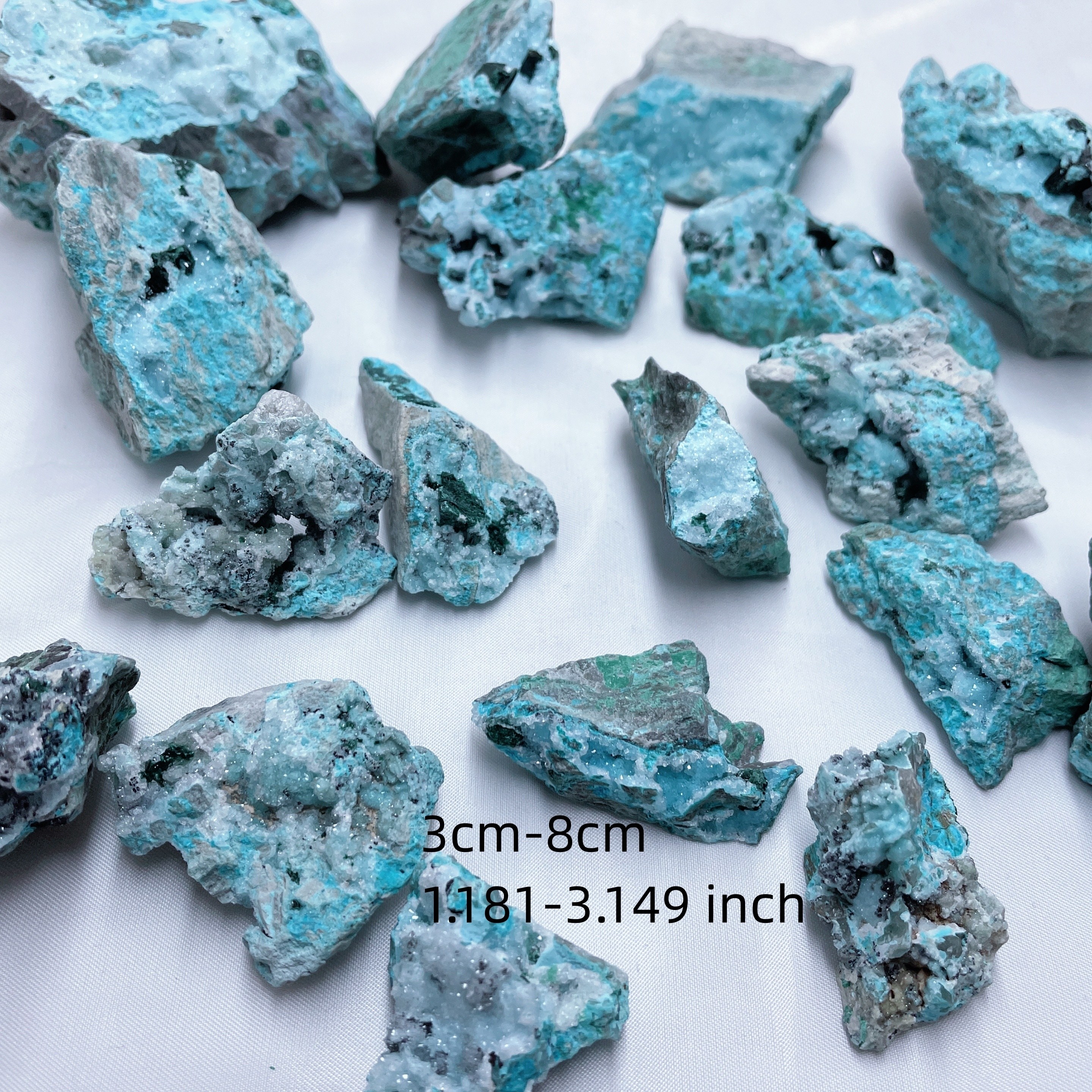 Chrysocolla Mineral Specimen Natural Druzy Crystal